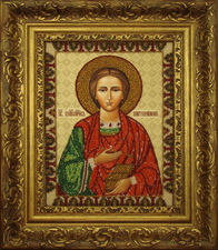 Рамка для бисерной иконы №82 золото